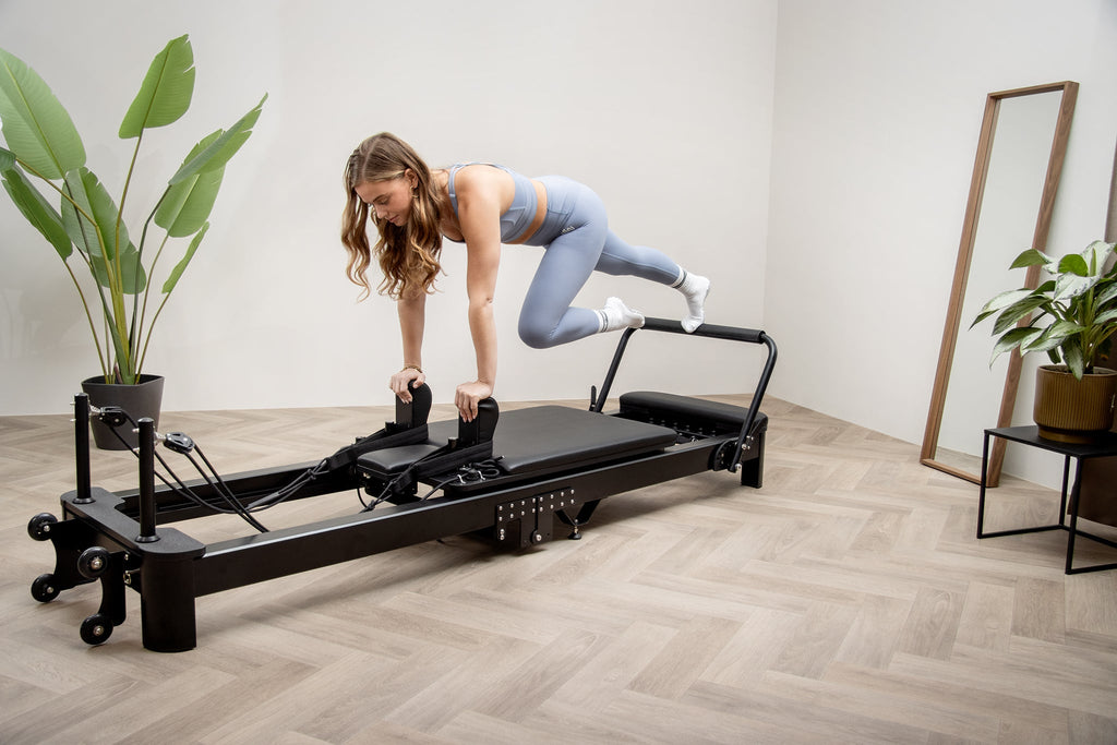 Mewave Pilates Reformer Pro Premium - Noir