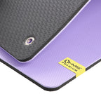 HMS Tapis de Fitness - Lilas/Noir - 15 mm