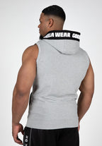 Gorilla Wear Sweat à capuche zippé Milwaukee S/L - Gris Chiné