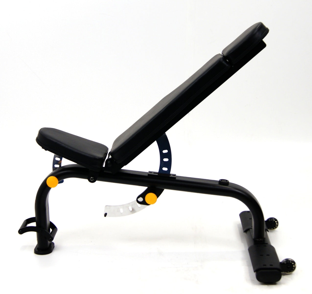 Muscle Power Banc d'entraînement réglable - Banc de musculation - Noir