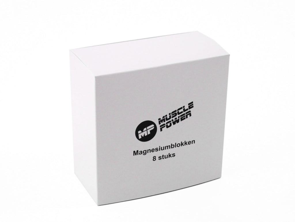 Muscle Power Blocs de Magnésium - Lot de 8