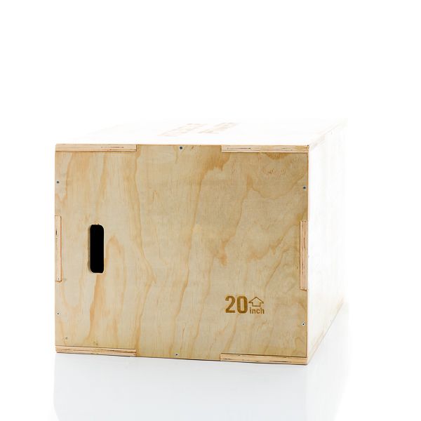 Muscle Power Wooden Plyo Box