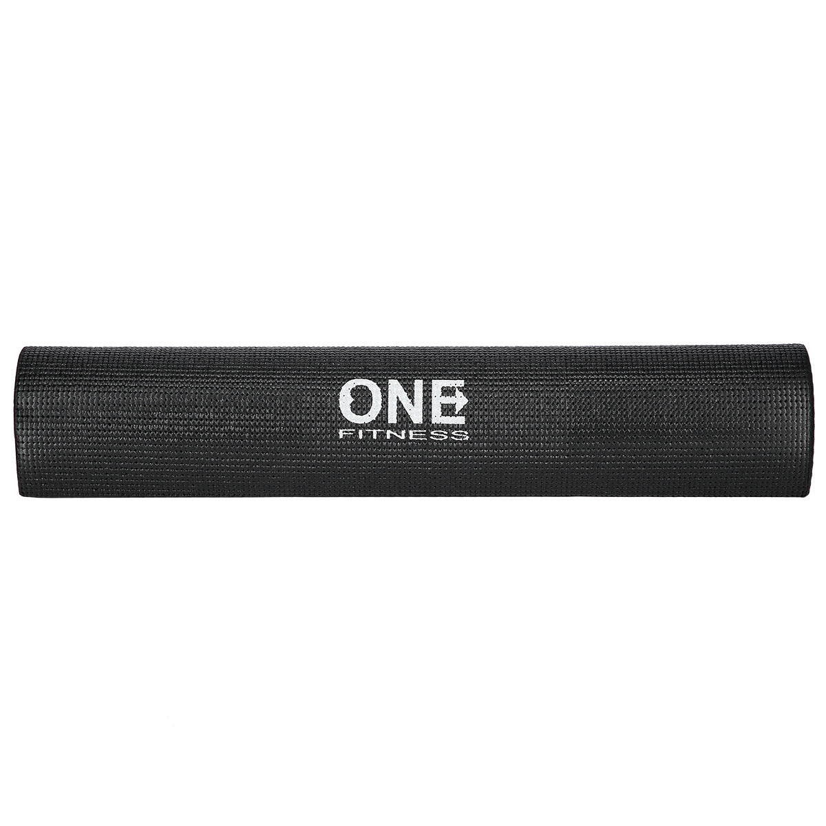 One Fitness Yoga Mat - Zwart - 6 mm
