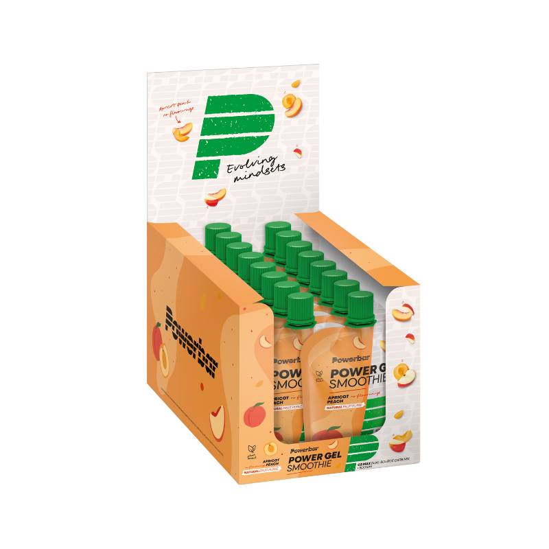 Powerbar Powergel Smoothies - 16 x 90 gr - Perzik Abrikoos