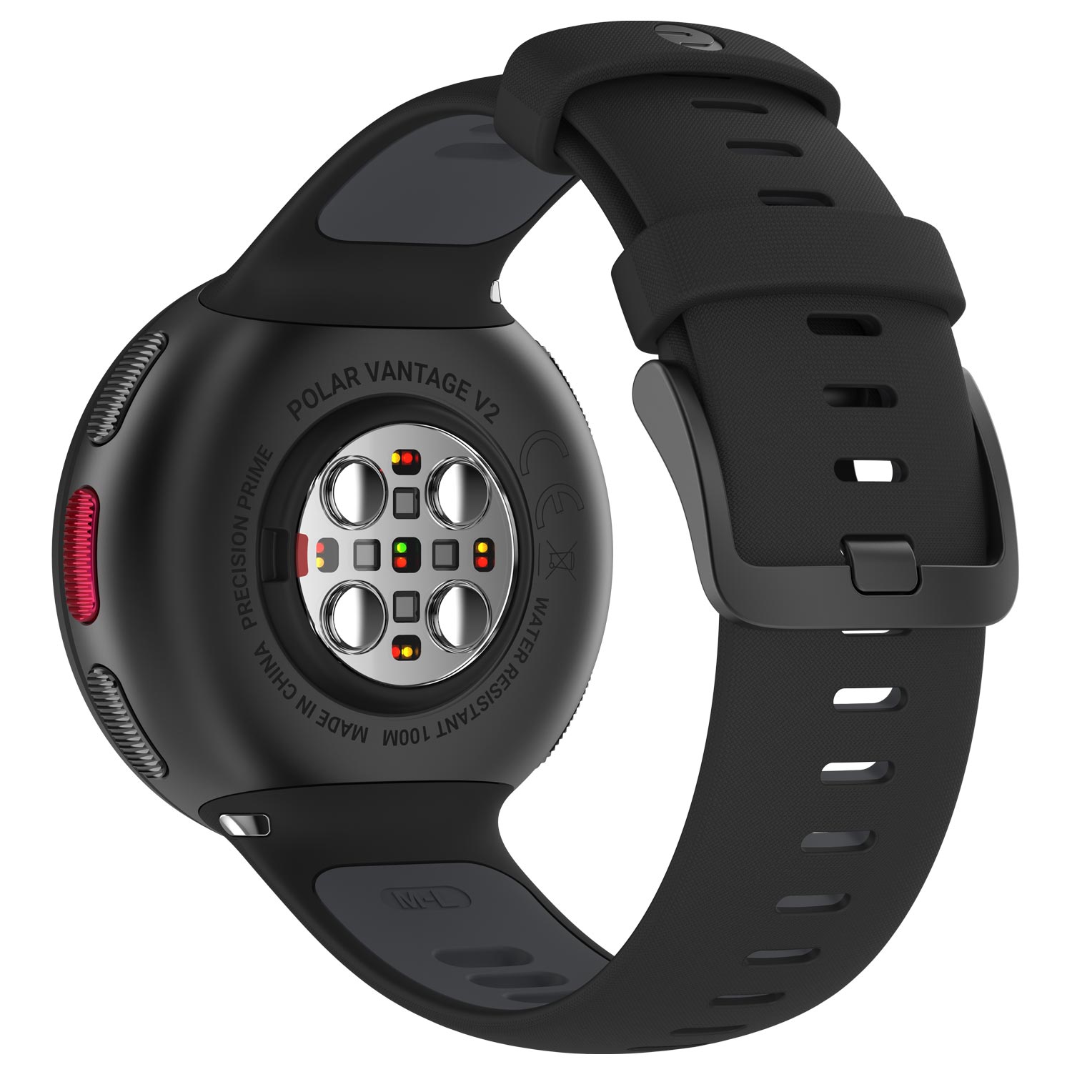 Polar Vantage V2 Multisporthorloge - Zwart / Zwart