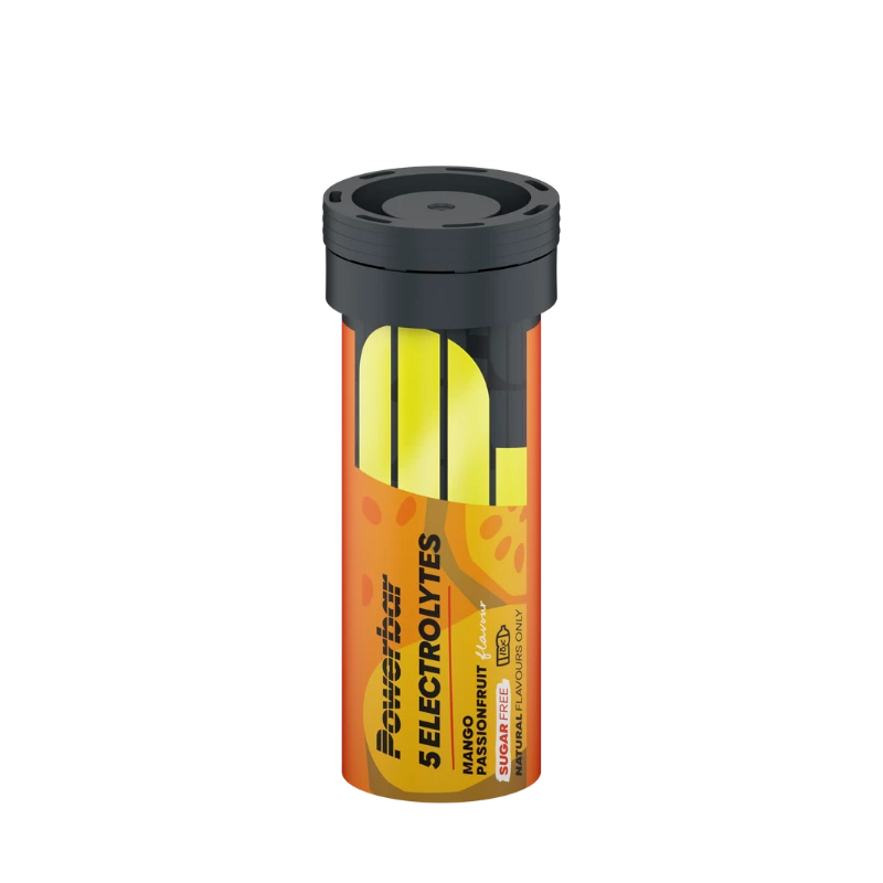 Powerbar Electrolyte Tabs - 12 x 10 Comprimés - Mangue Fruit de la passion