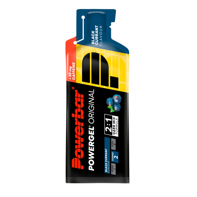 Powerbar Powergel Original Cafeine - 24 x 41 gr - Zwarte bes