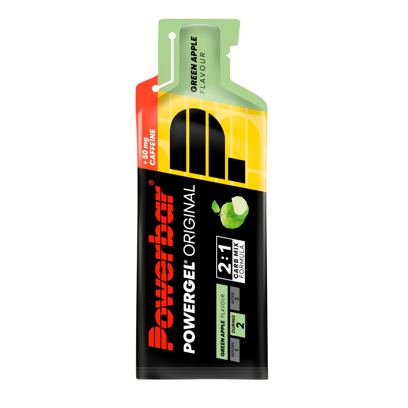 Powerbar Powergel Original Caféine - 24 x 41 gr - Pomme Verte