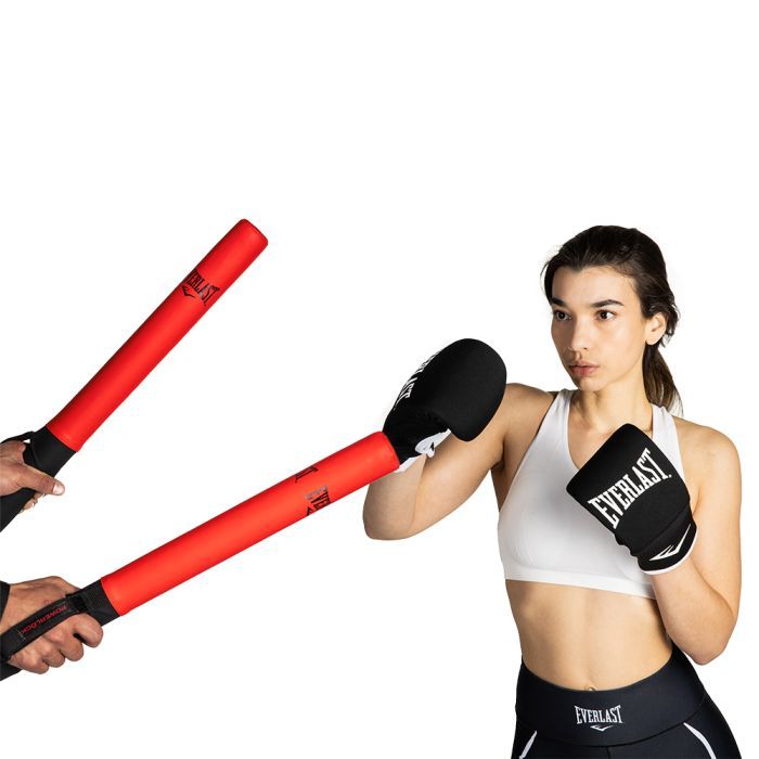 Everlast Powerlock Bâtons De Boxe - Rouge