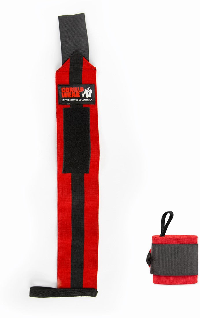 Gorilla Wear Wrist Wraps Ultra - Noir/Rouge