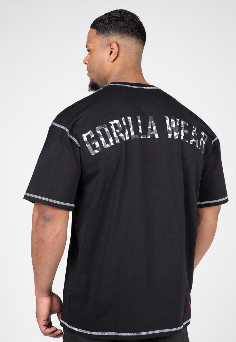 Gorilla Wear Saginaw T-shirt Oversize - Noir