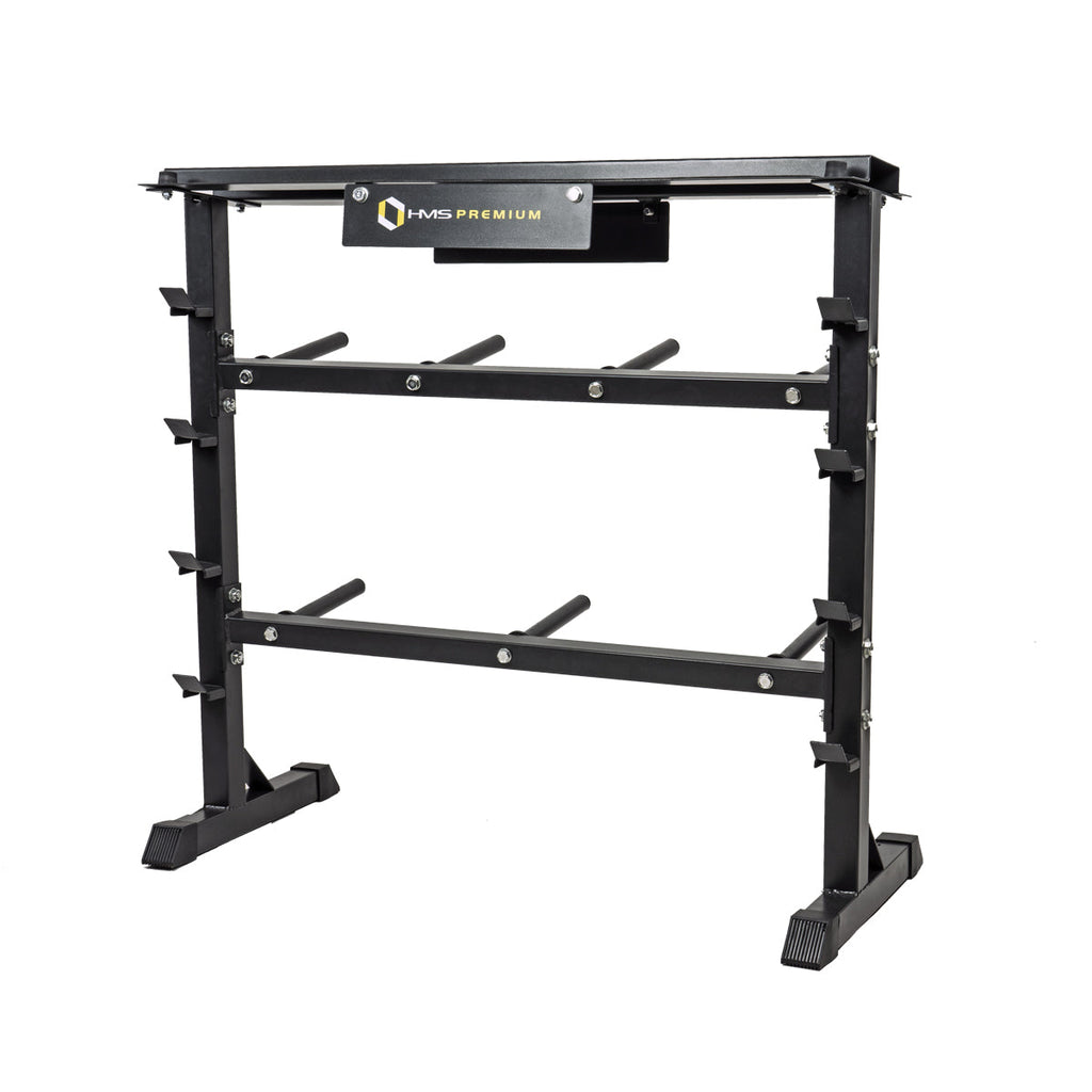 HMS Rack de Rangement Premium pour Barres et Haltères