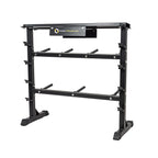 HMS Rack de Rangement Premium pour Barres et Haltères