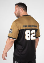 Gorilla Wear Trenton Football Jersey - Noir/Or