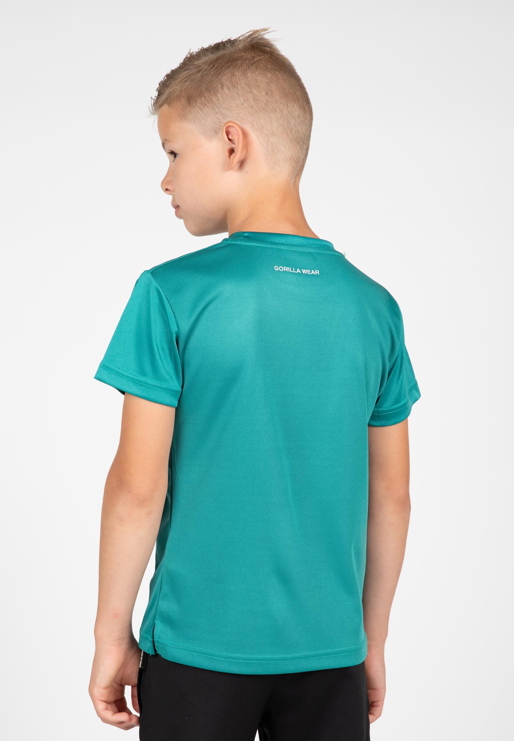 Gorilla Wear Vernon Kids T-shirt - Vert/Blue