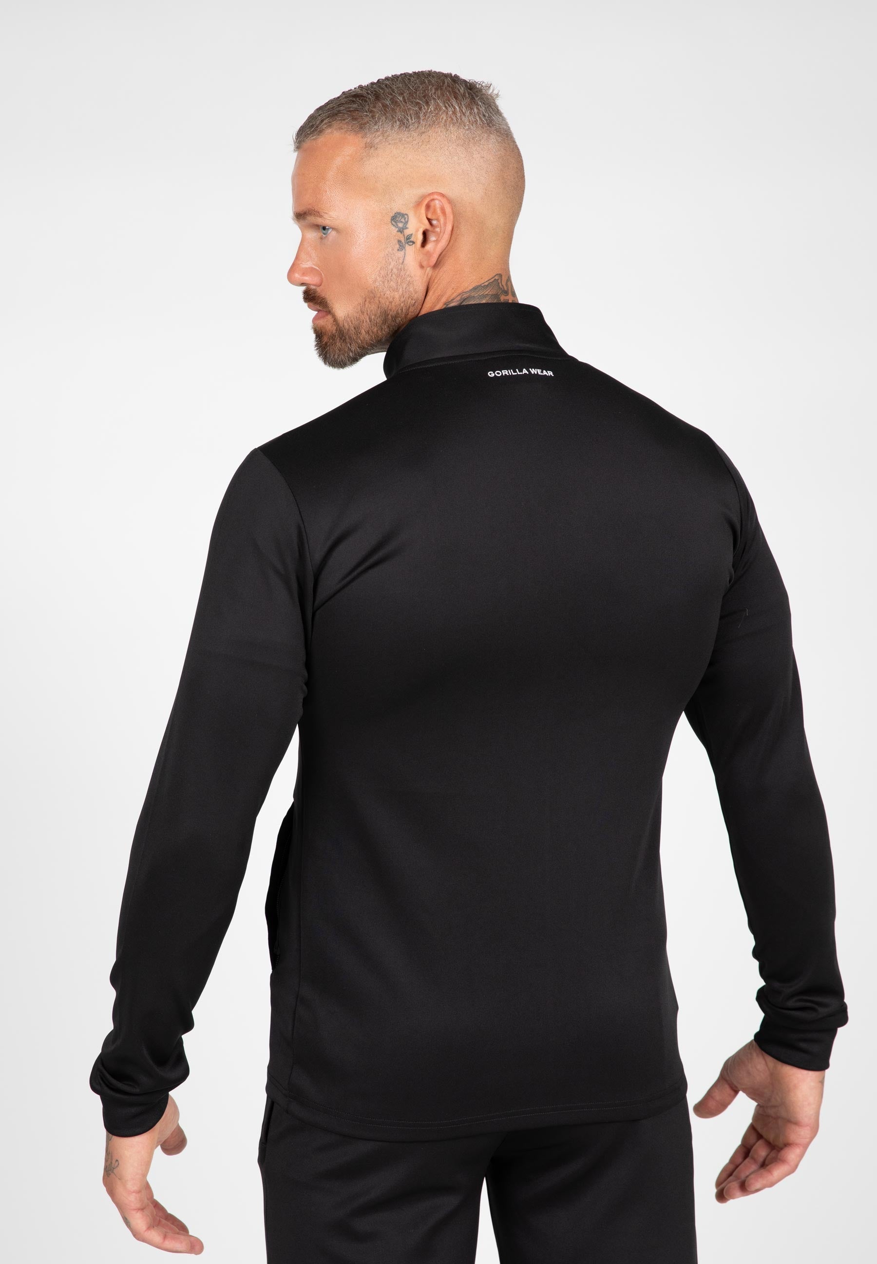 Gorilla Wear Vernon Veste d'entraînement - Track Jacket - Noir