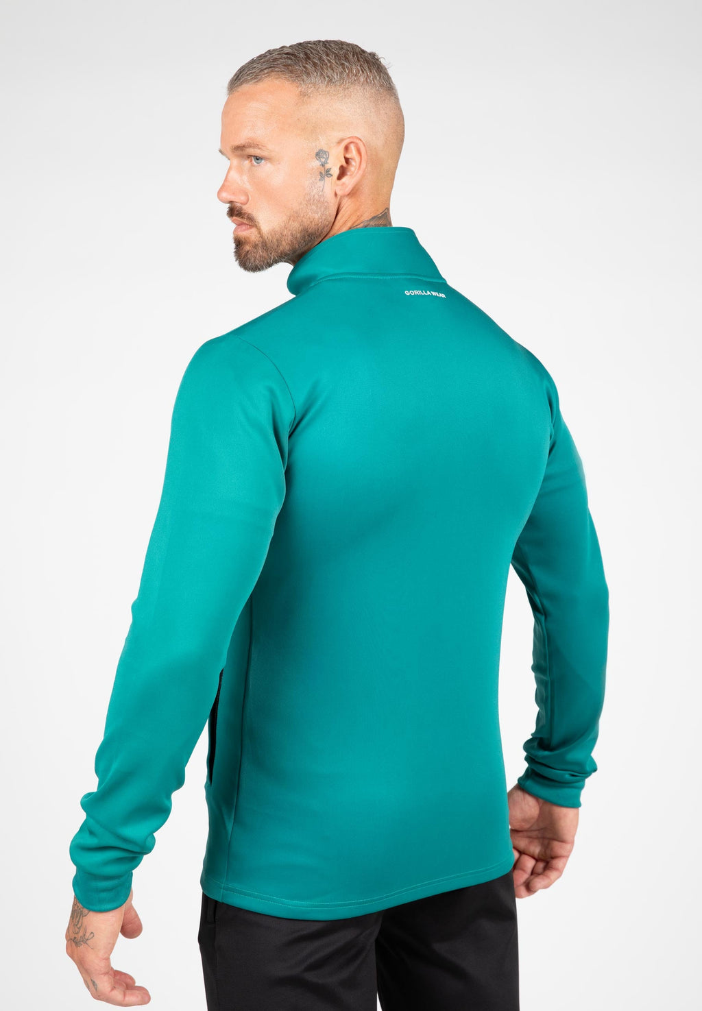 Gorilla Wear Vernon Veste d'entraînement - Track Jacket - Vert/Blue