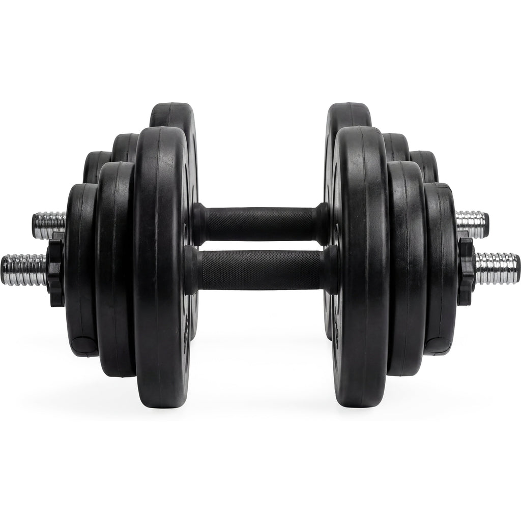 VirtuFit Multifunctionele fitnessbank - Dumbbellset Pro - 2 x 14 kg- Vinyl