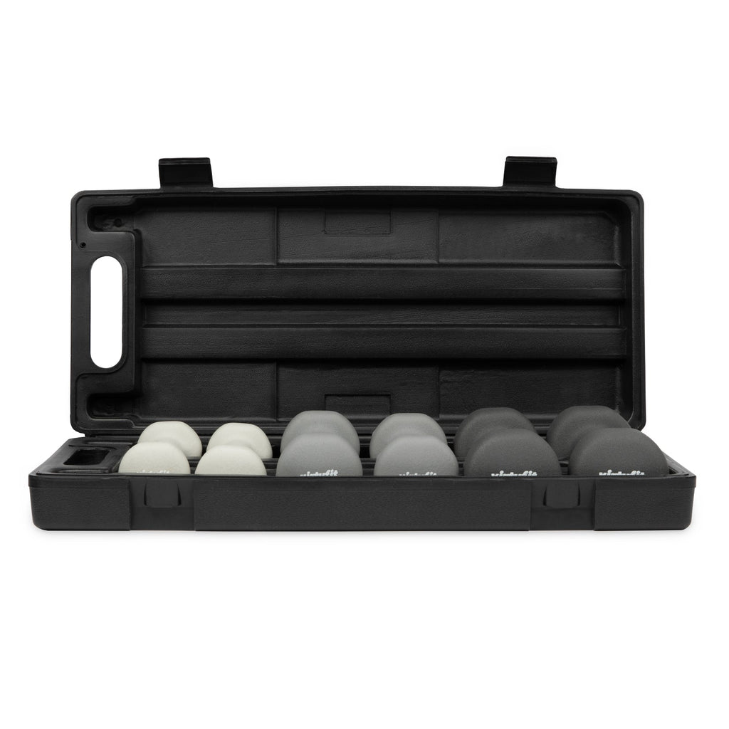VirtuFit Dumbbell set - Ensemble d'haltères - Vinyle - Avec étui - Tweedekans