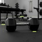 VirtuFit Hexa Dumbbell Set - 2 x 10 kg
