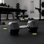 VirtuFit Hexa Dumbbell Pro Set - 2 x 20 kg