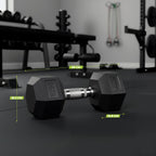 VirtuFit Hexa Dumbbell Pro - 25 kg - Per Stuk - Tweedekans