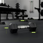 VirtuFit Hexa Dumbbell Pro Set - 2 x 4 kg