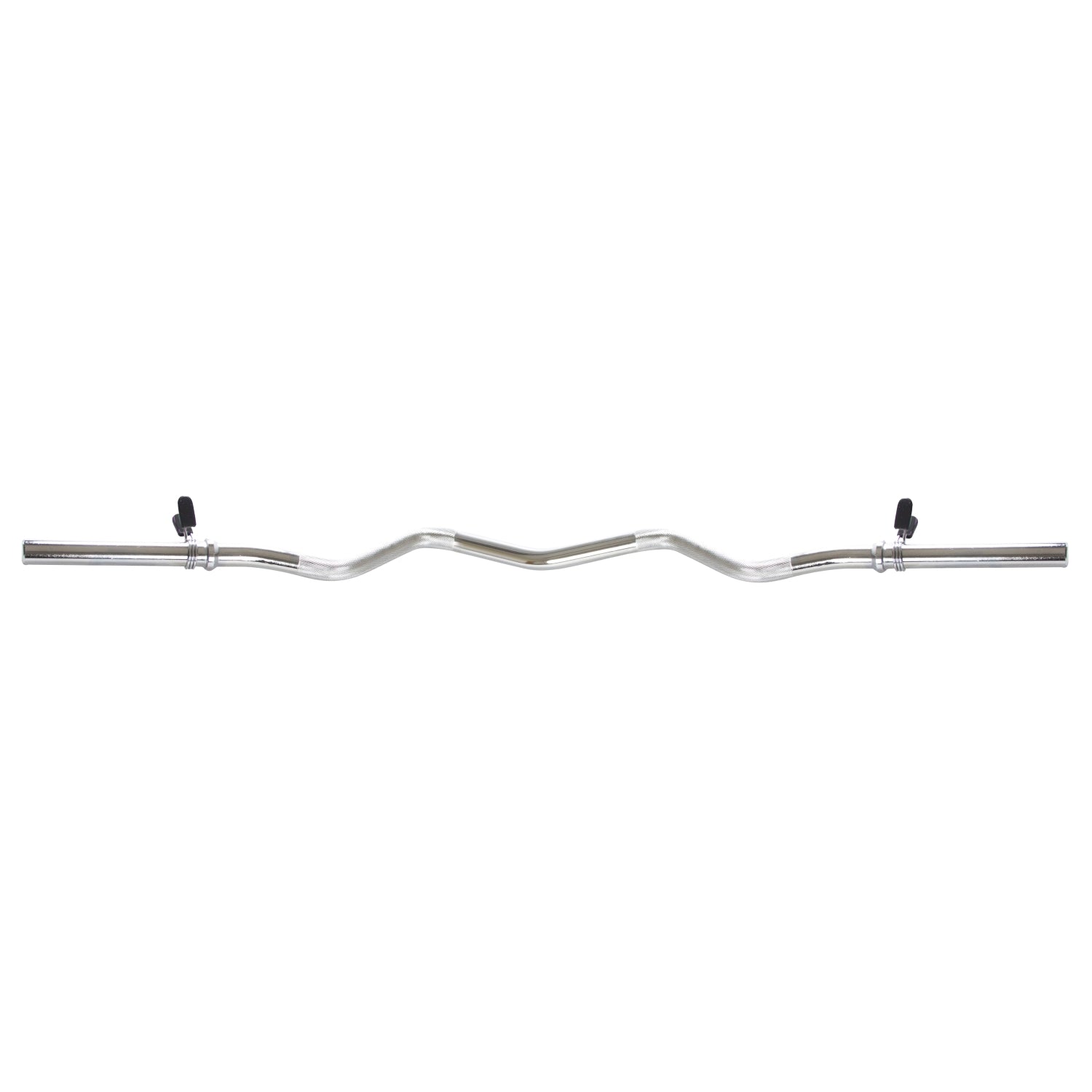 VirtuFit Rubberen Halterset - EZ Curlstang - Veerclip - 30 mm - 43 kg - Tweedekans