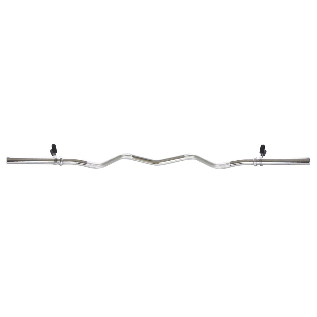Kit d'Haltères en Fonte VirtuFit - Barre EZ Curl - Collier à ressort - 30 mm - 25 kg - Tweedekans