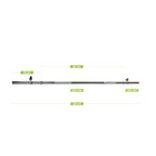 Barre de licol VirtuFit - 120 cm - Fermeture par clip à ressort - 30 mm