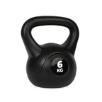 VirtuFit PVC Kettlebell - 6 kg - Noir - Tweedekans