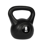 VirtuFit PVC Kettlebell - 8 kg - Noir