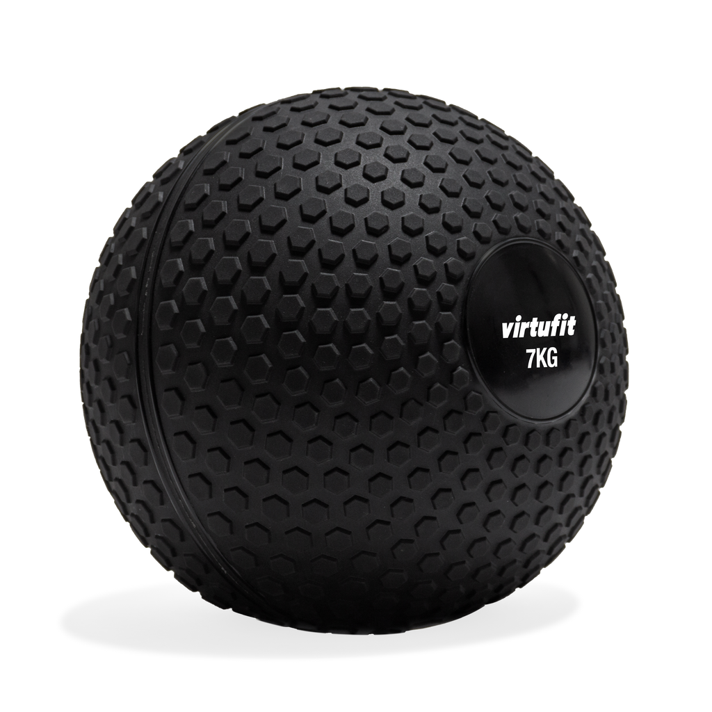 VirtuFit Slam Ball - Ballon de fitness - 7 kg - Noir - Tweedekans