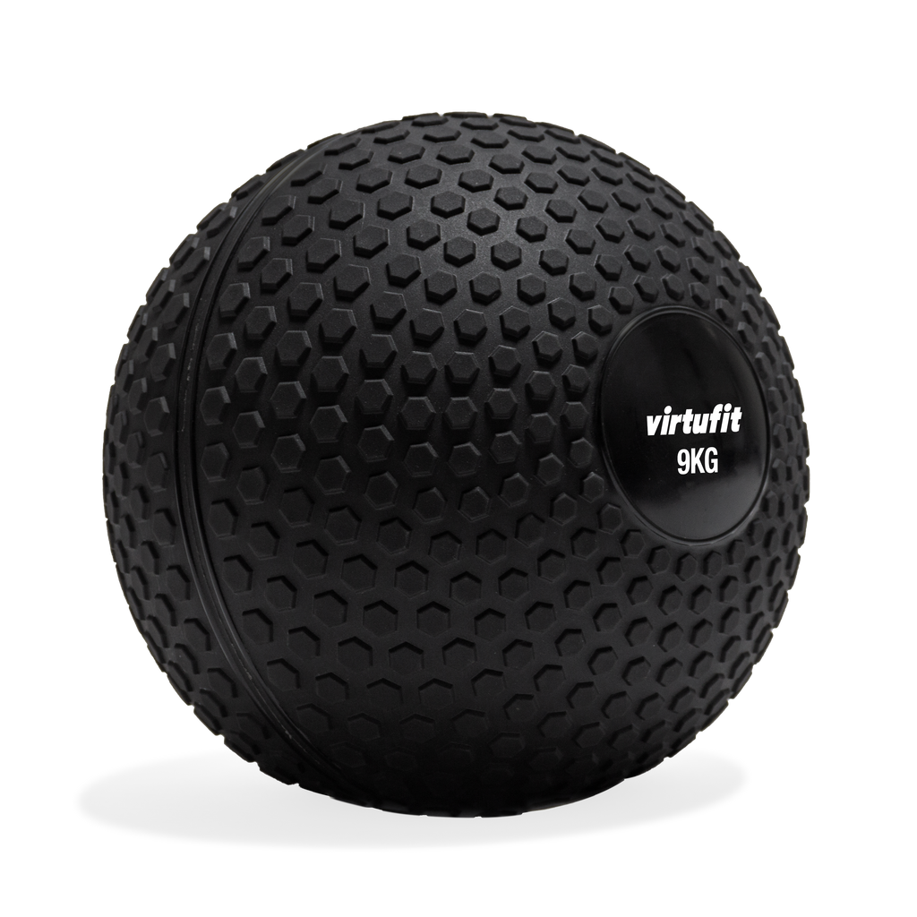 VirtuFit Slam Ball - Ballon de fitness - 9 kg - Noir - Tweedekans