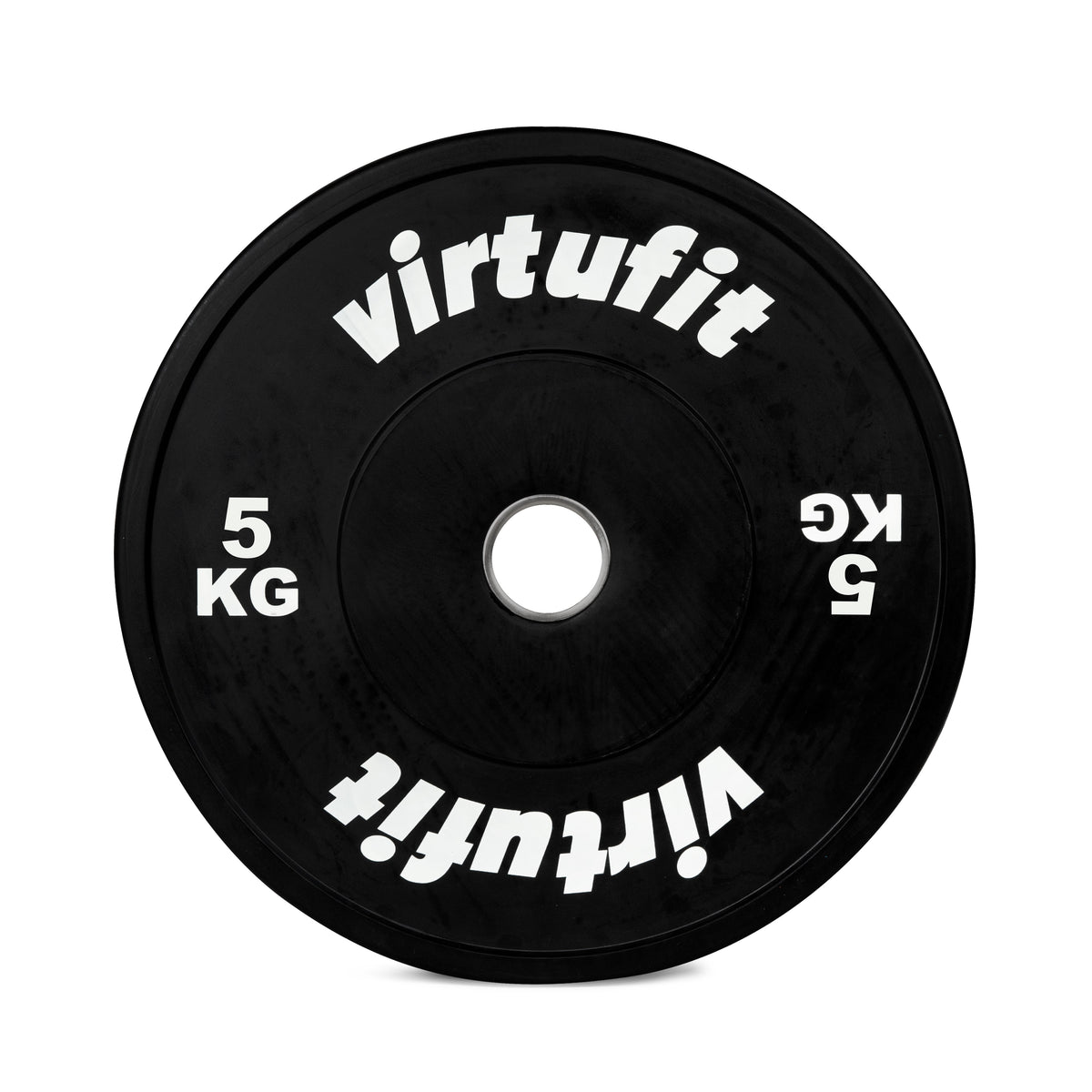 VirtuFit Bumper Plate - Disque d'haltère olympique en caoutchouc - 50 mm - 5 kg - Tweedekans