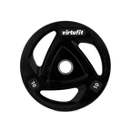 VirtuFit Olympische Rubberen Halterschijf - 10 kg - Tweedekans