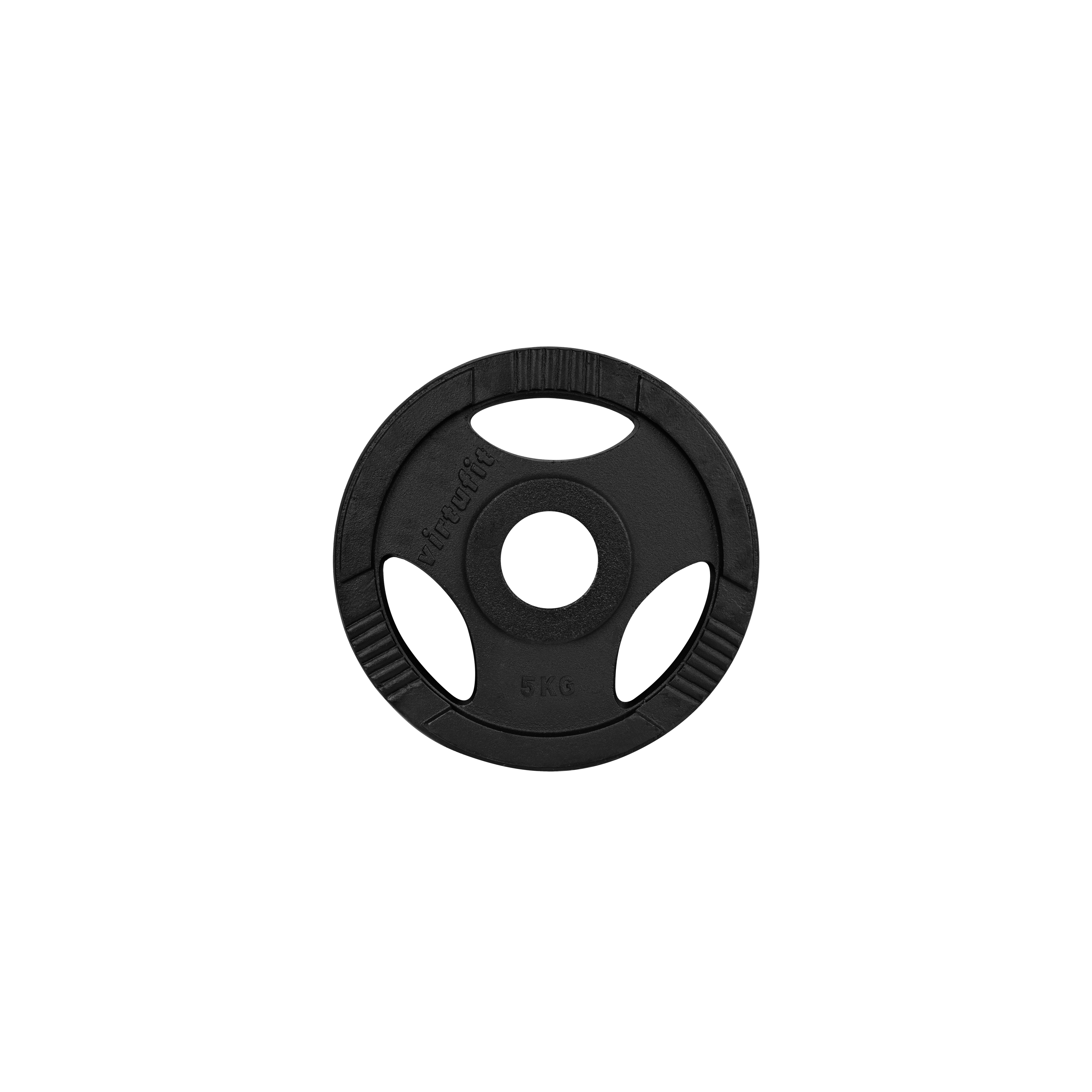 VirtuFit Disque d'Haltère Olympique en Fonte - 50 mm - 5 kg - Tweedekans