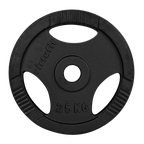 VirtuFit Disque d'Haltère Olympique en Fonte - 50 mm - 25 kg