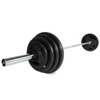 Kit d'Haltères Olympiques en Fonte VirtuFit - 120 kg