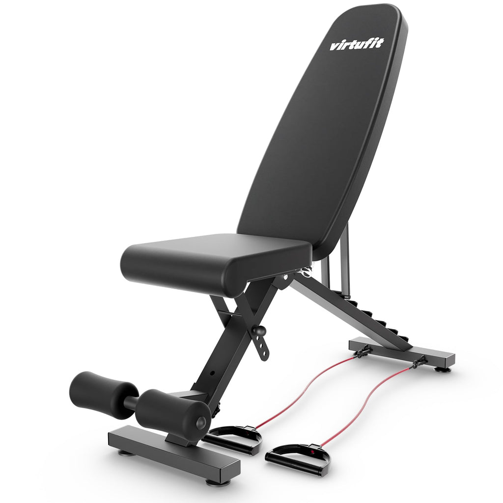 VirtuFit Banc de fitness pliable et réglable FB100 - Tweedekans