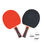 VirtuFit Ensemble de Tennis de Table Ajustable - Avec Battes et 3 Balles