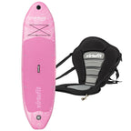 VirtuFit Supboard Cruiser 305 - Rose - Avec siège kayak, accessoires et sac de transport - Deuxième chance