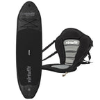 VirtuFit Supboard Cruiser 305 - Noir - Avec siège de kayak, accessoires et sac de transport