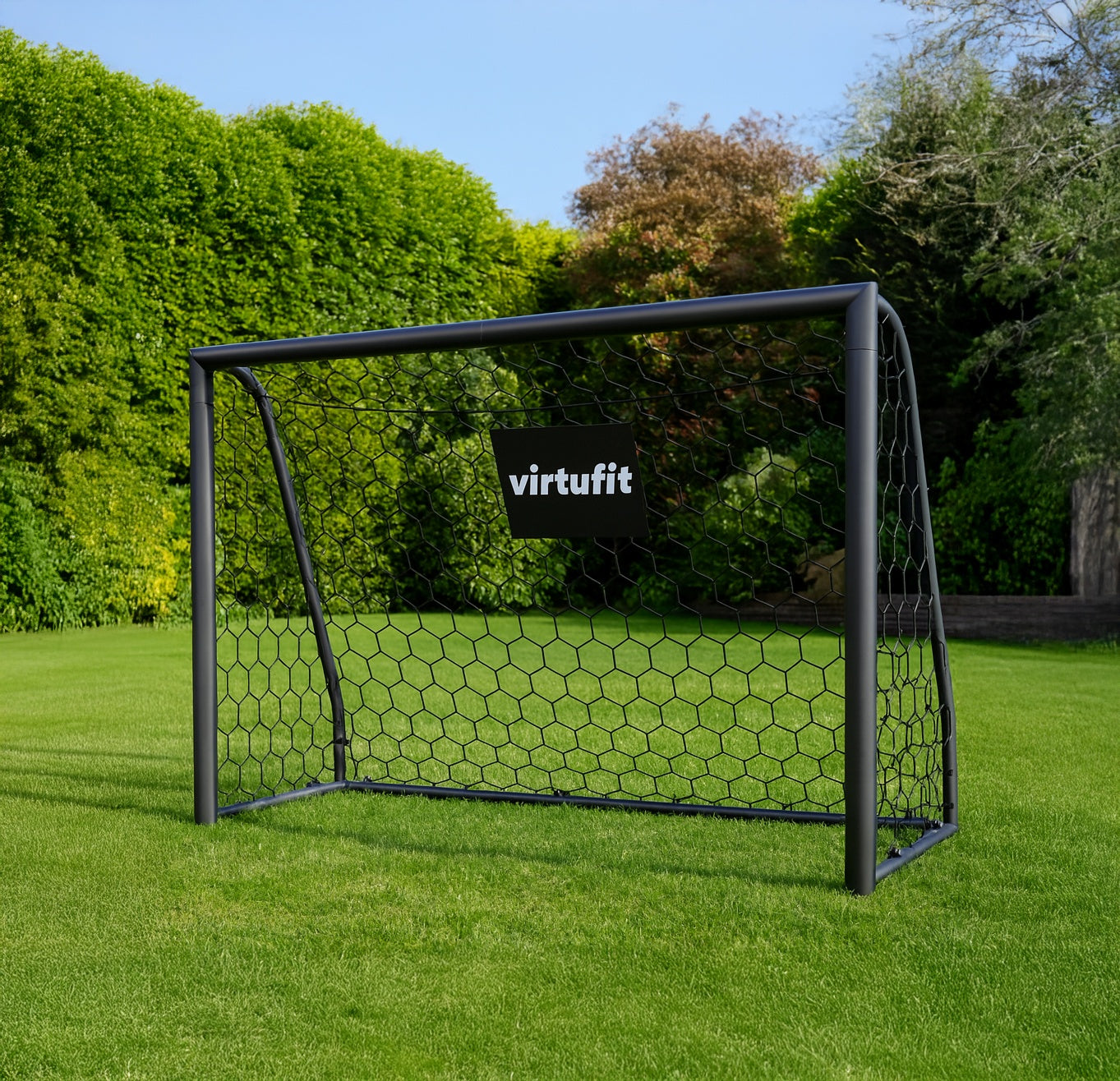 VirtuFit Football Goal Premium - But de football très résistant - 180x120x60 - Deuxième Chance