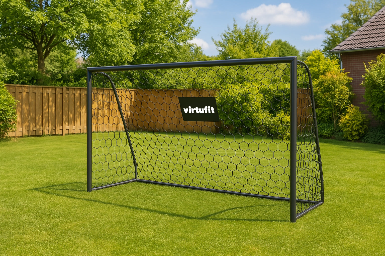VirtuFit Football Goal Premium - But de football très résistant - 300x200x120