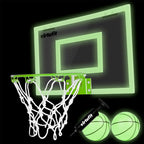 VirtuFit Pro Mini Panier de Basketball avec 2 Ballons et Pompe - Phosphorescent - Tweedekans
