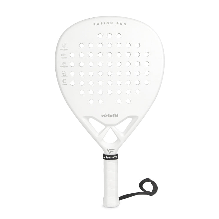 Raquette de padel VirtuFit Fusion Pro - Blanc - Argent - Tweedekans