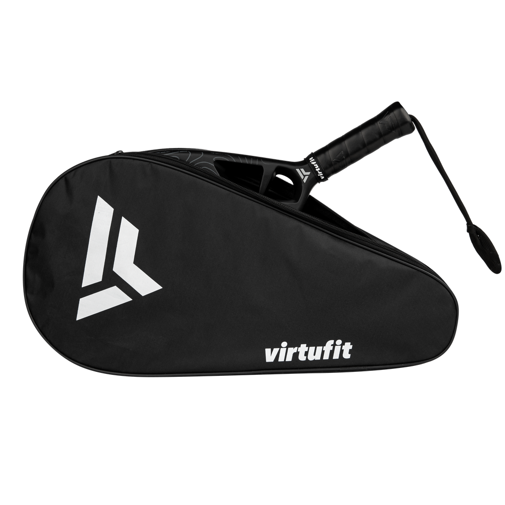 Sac de transport pour raquette de padel VirtuFit - Noir - Blanc