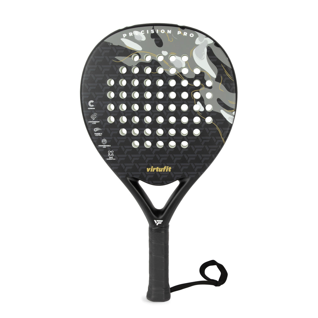 VirtuFit Precision Pro Padel Racket - Noir - Or - Tweedekans