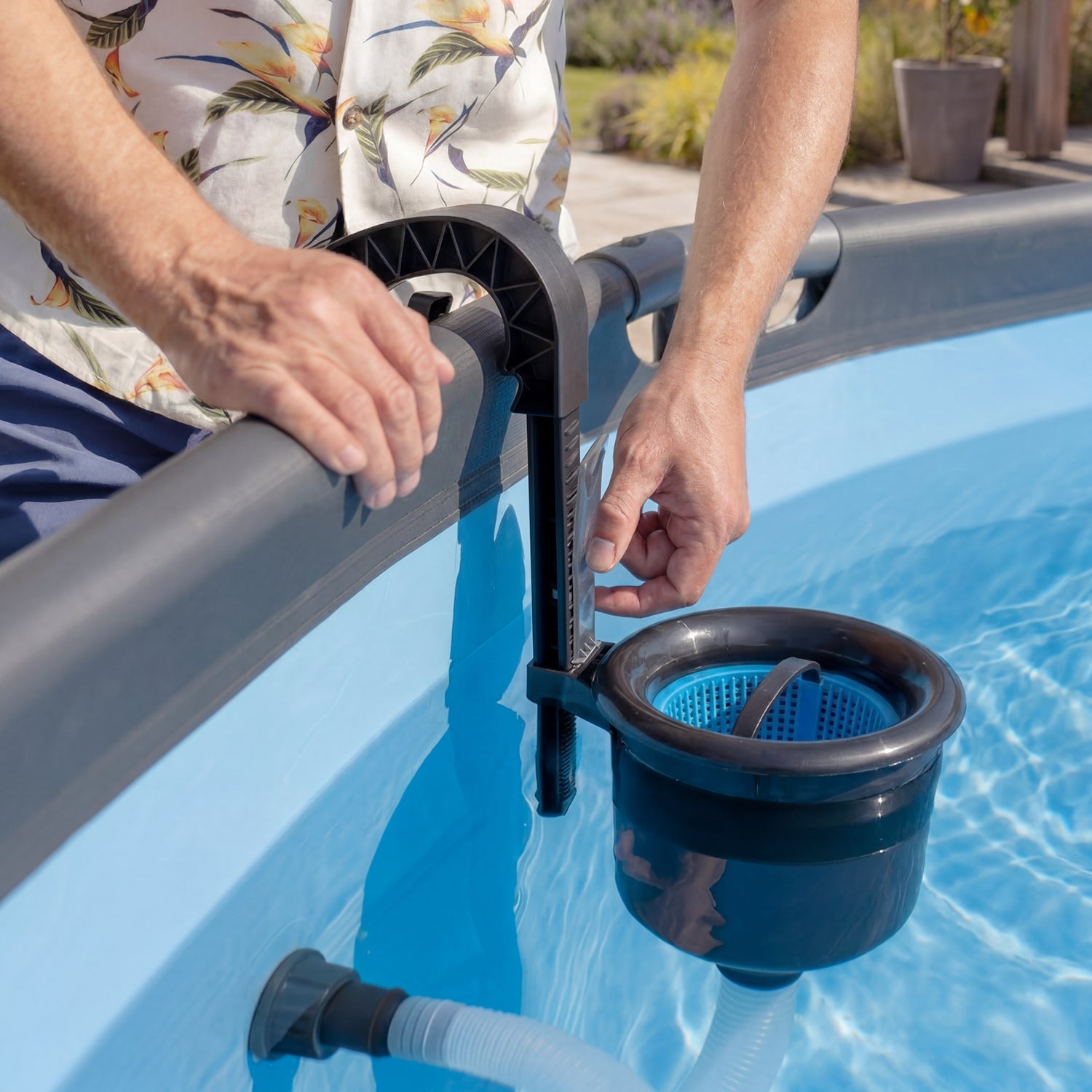 VirtuFit Skimmer de piscine avec bac de réception - Tweedekans